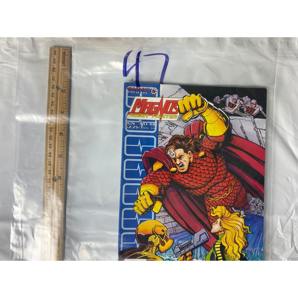 Magnus Robot Fighter Comic Book 48 Valiant Comics‎ June 1993